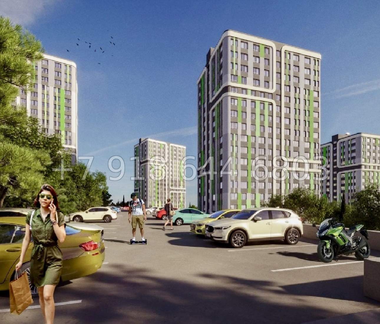 № 8ю. Квартира на море в Партените. Идеальный вариант. ЖК Партенит Парк - миниатюра 26