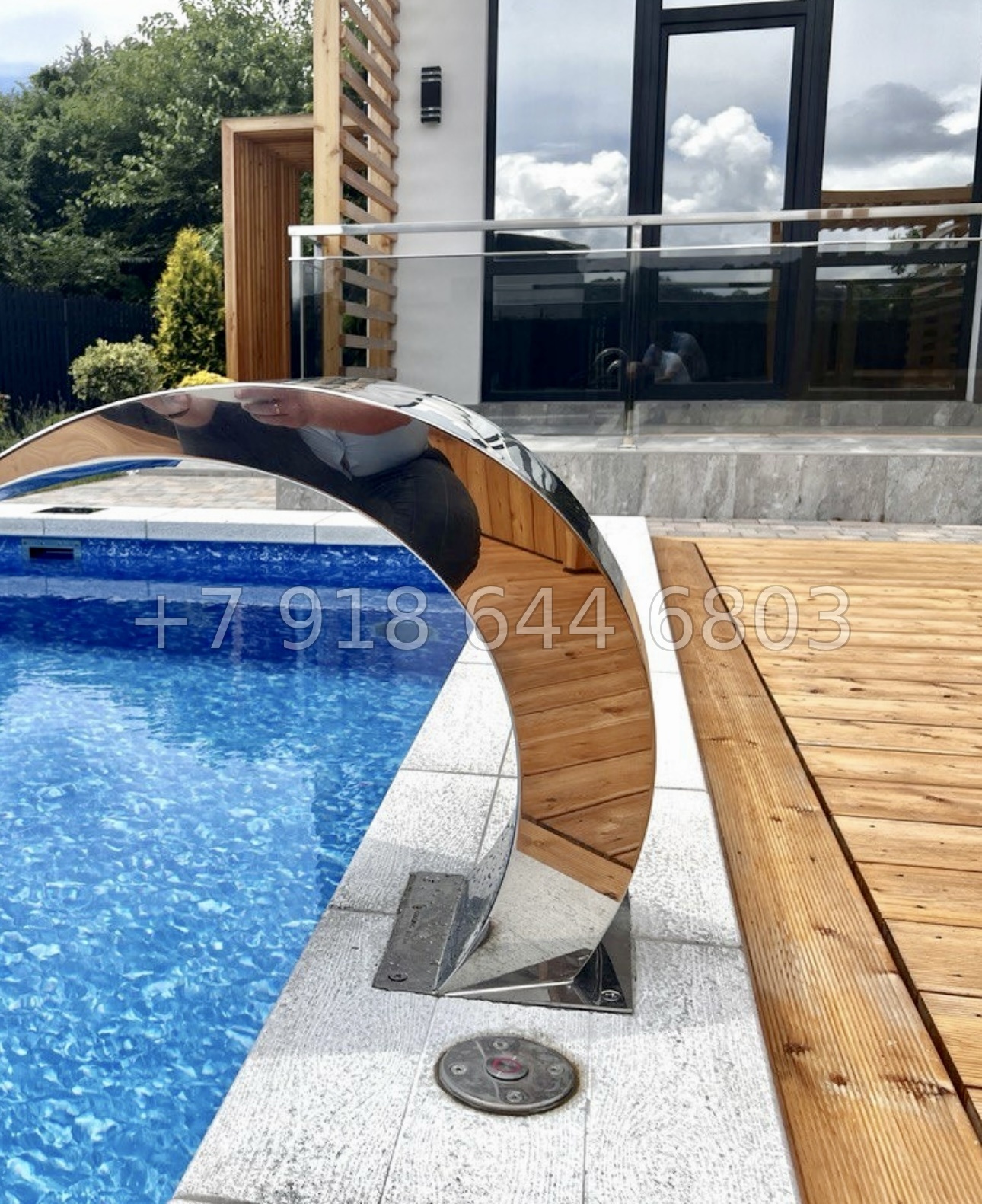 № 18 Б. Дом с бассейном в Адлере  - миниатюра 21