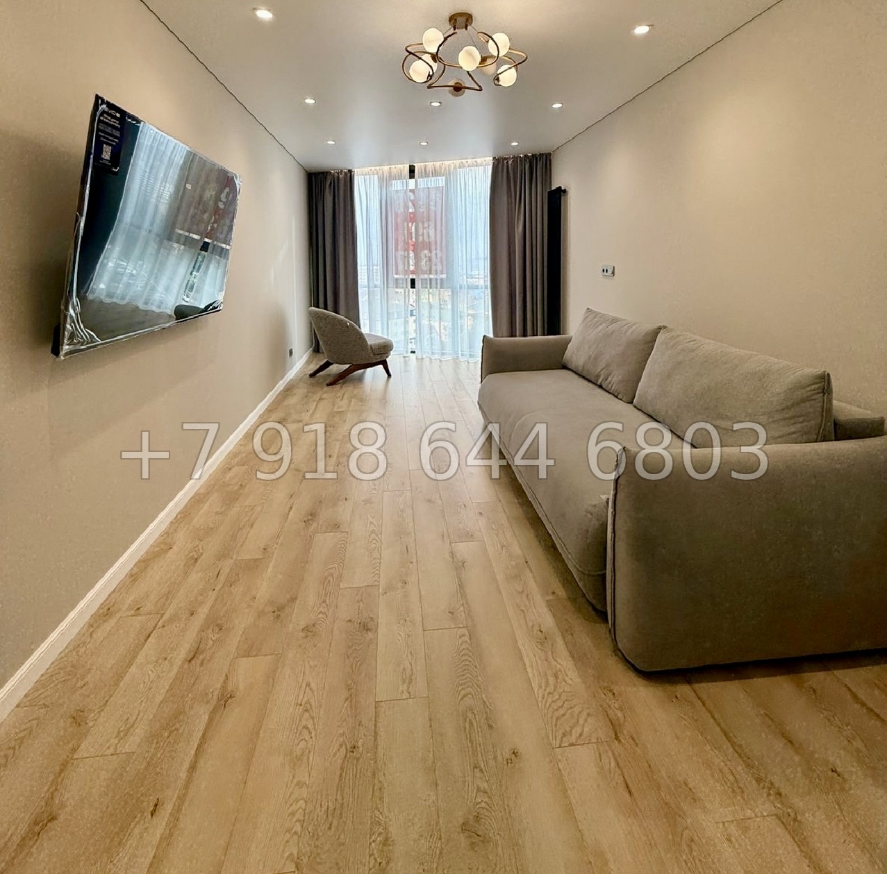 № 452 р. Двухкомнатная квартира в ЖК Морская Симфония  - миниатюра 4