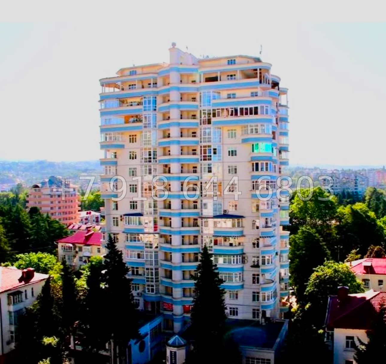 № 454 р. Квартира площадь 170 м2. Центр города Сочи  - миниатюра 33