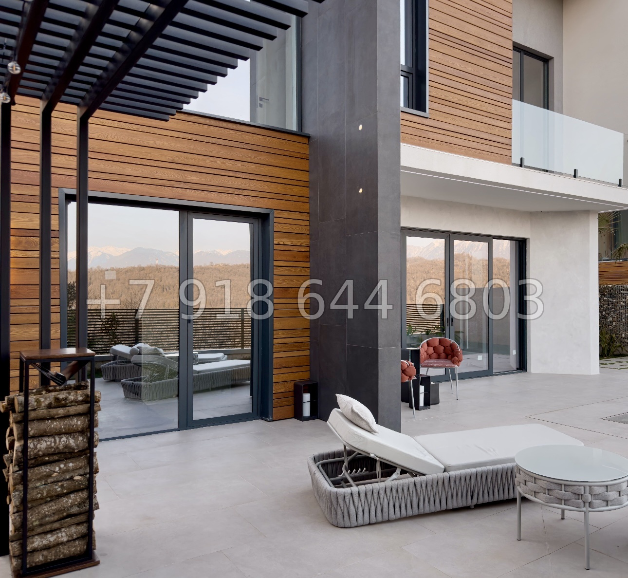 № 18 М. Дом с бассейном с красивым видом в Адлере  - миниатюра 7