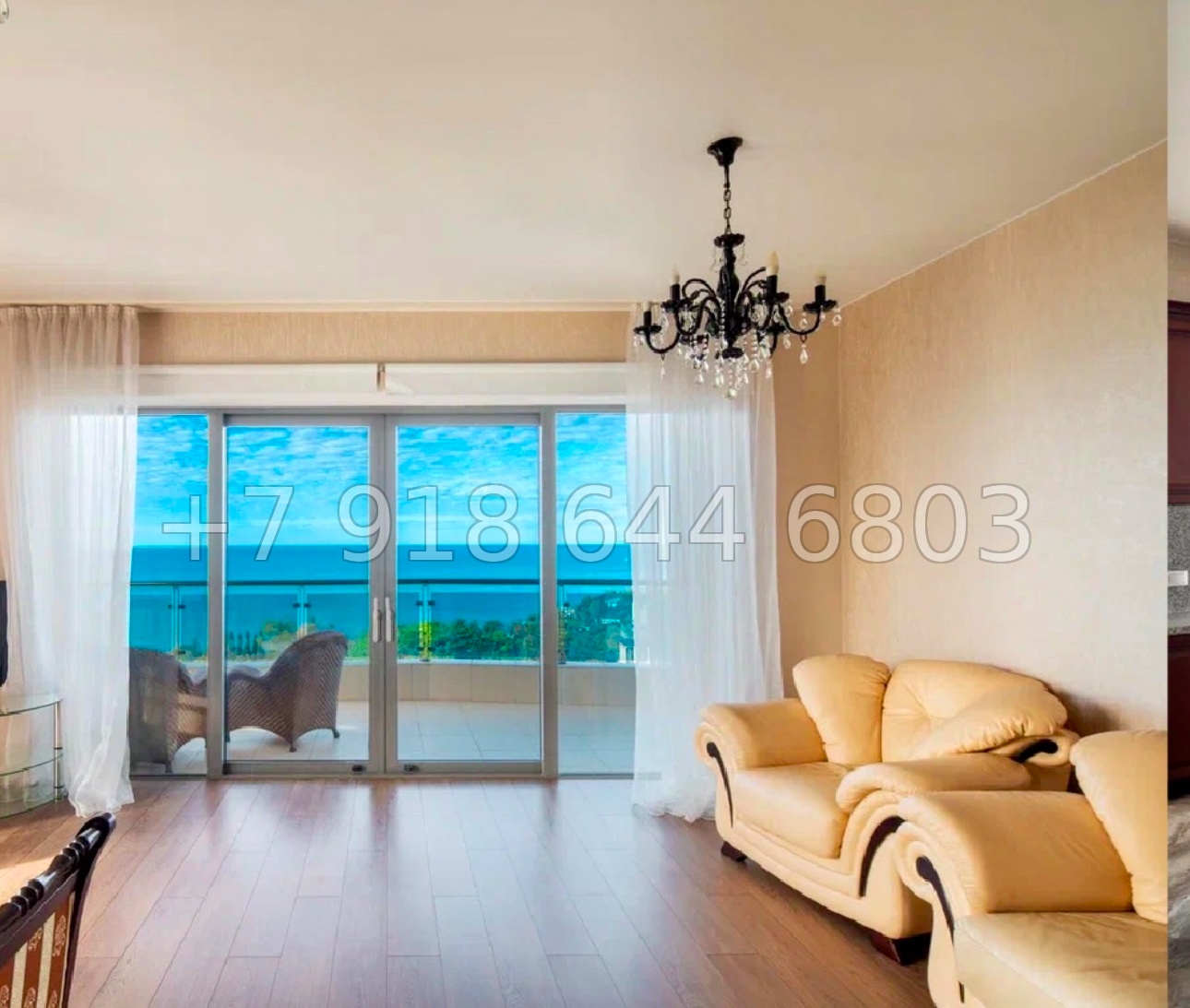 № 29 е. Квартира с видом на море в Сочи ЖК Идеал Хаус  - миниатюра 6