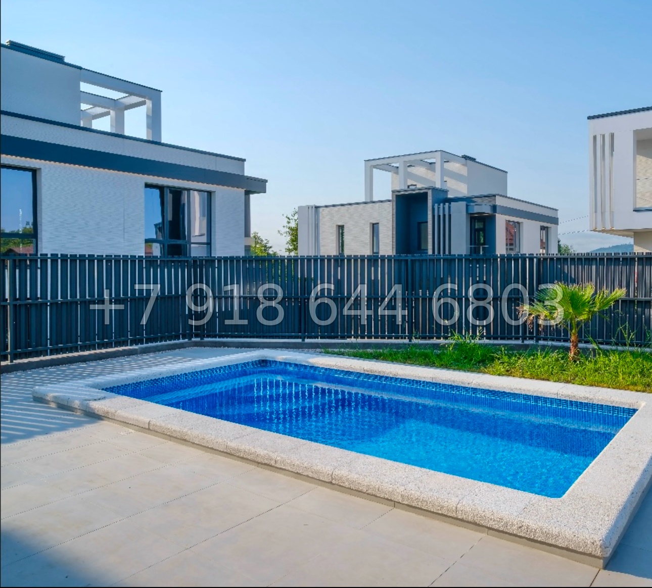 № 117 Б. Адлер 8 домов с бассейном  - миниатюра 40