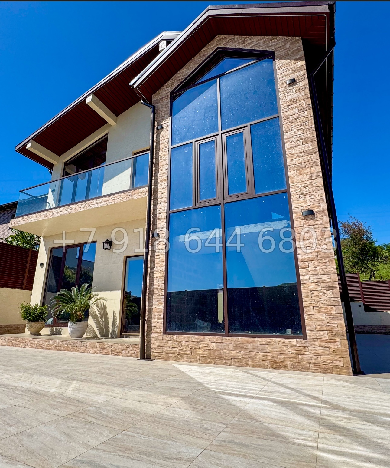 № 26 Б. Дом шале с бассейном в Адлере  - миниатюра 7