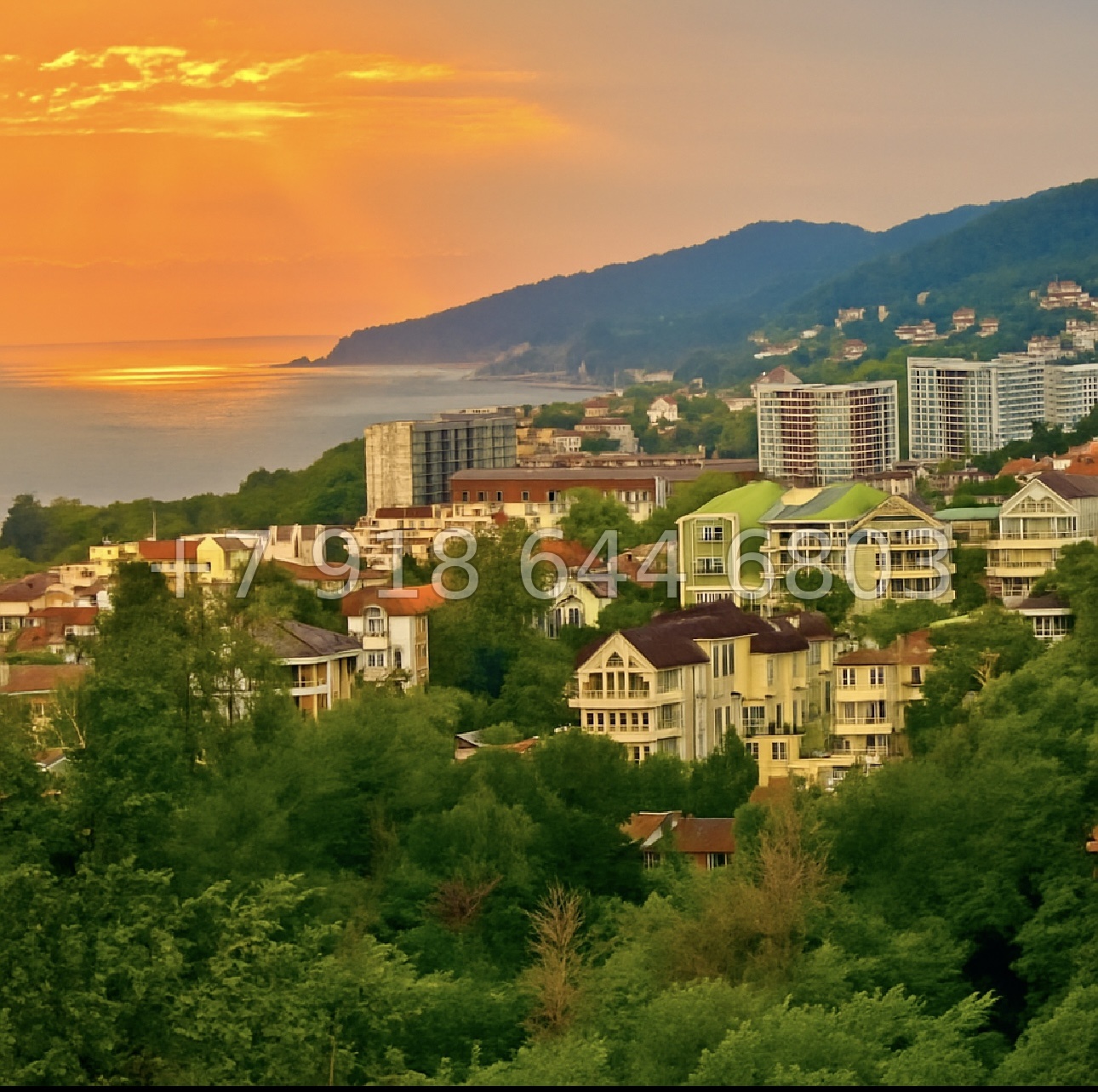 № 4п. Квартира с красивым видом в Сочи  - миниатюра 5