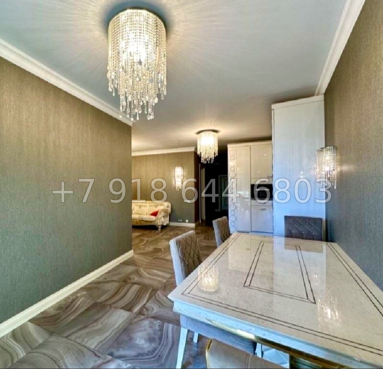 № 27е. Квартира у Дендрария в Сочи. ЖК Новая Александрия Сочи  - миниатюра 2