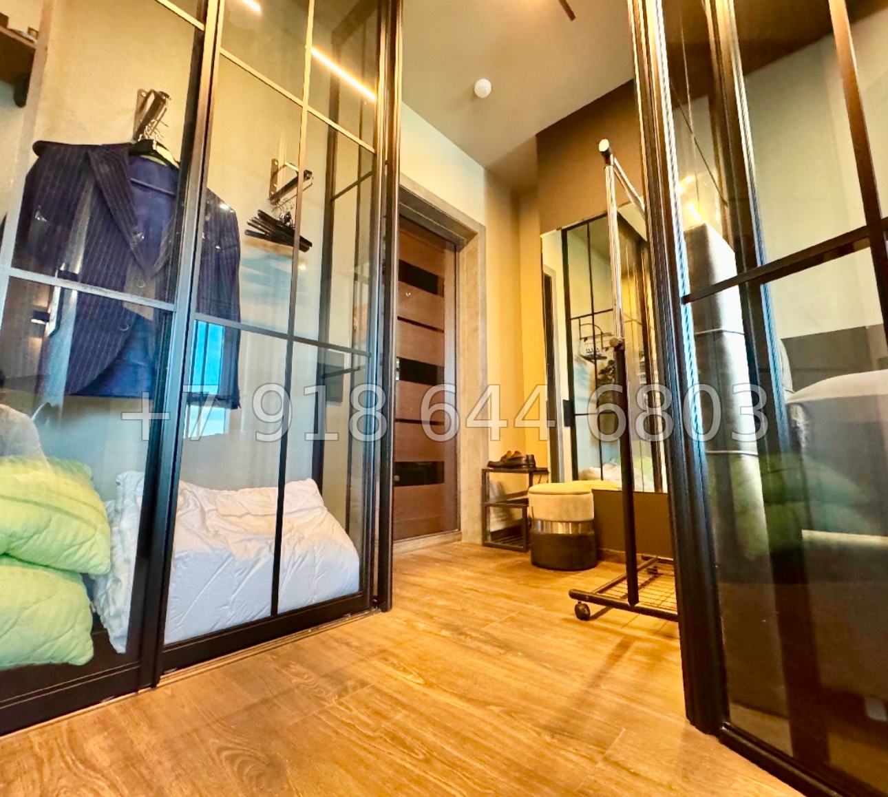 № 153 р. Однокомнатная квартира в ЖК Сочи Парк. Редкая планировка  - миниатюра 9