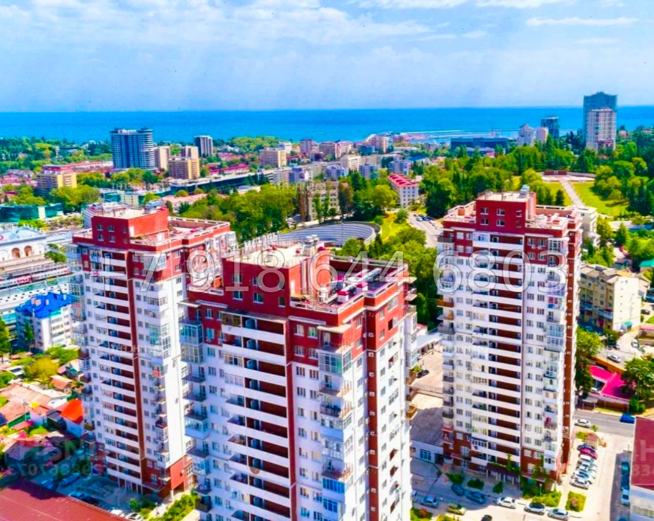 № 114 р. Квартира в центре города Сочи ЖК Остров Мечты  - миниатюра 18