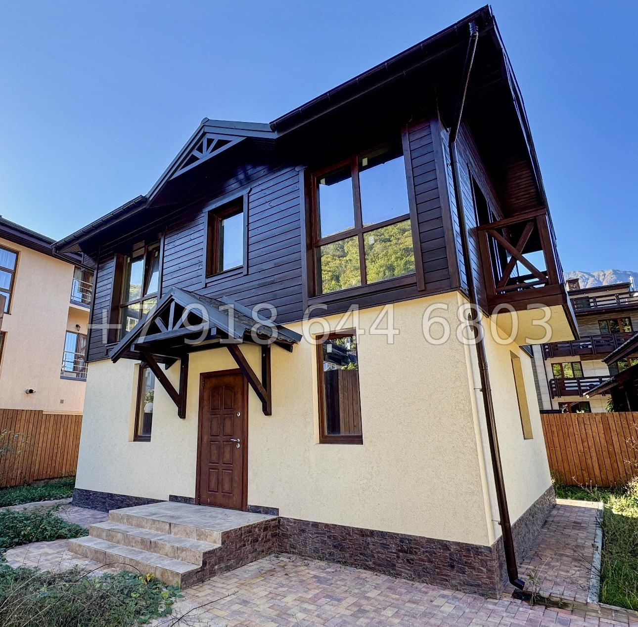 № 55 Б. Дома на Красной Поляне в Сочи  - миниатюра 8