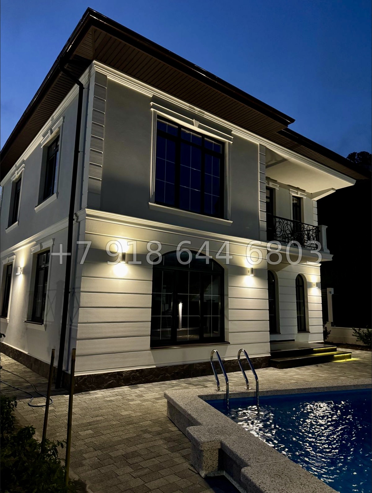 № 23 Б. Дом с бассейном в Адлере  - миниатюра 4