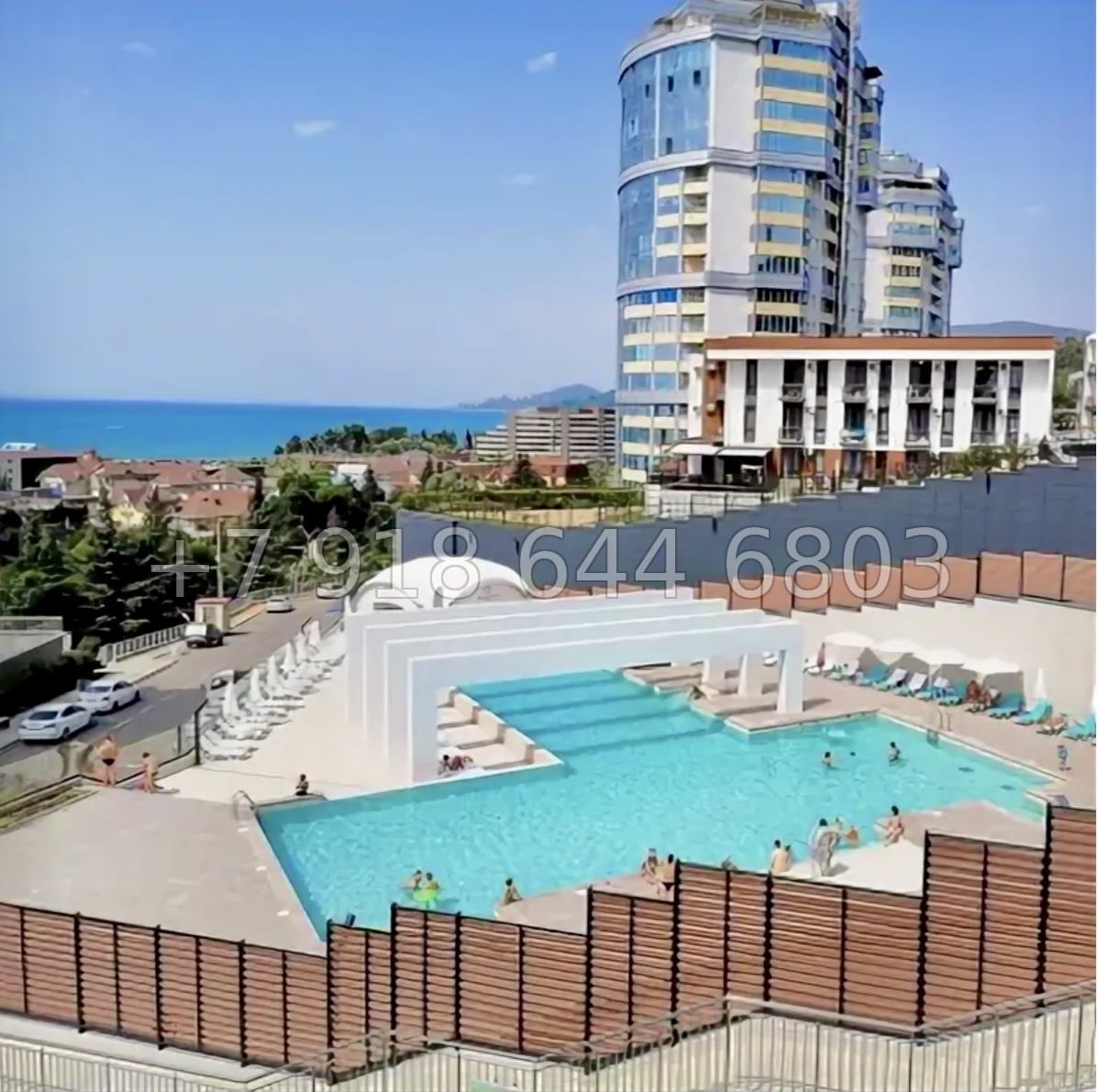 № 235 р. Четырехкомнатная квартира на море в Адлере. ЖК Морская Симфония  - миниатюра 29