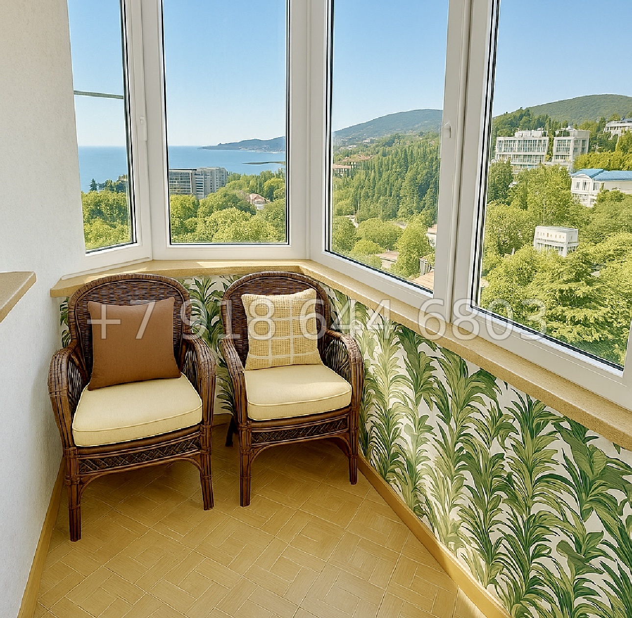 № 235 р. Четырехкомнатная квартира на море в Адлере. ЖК Морская Симфония  - миниатюра 21