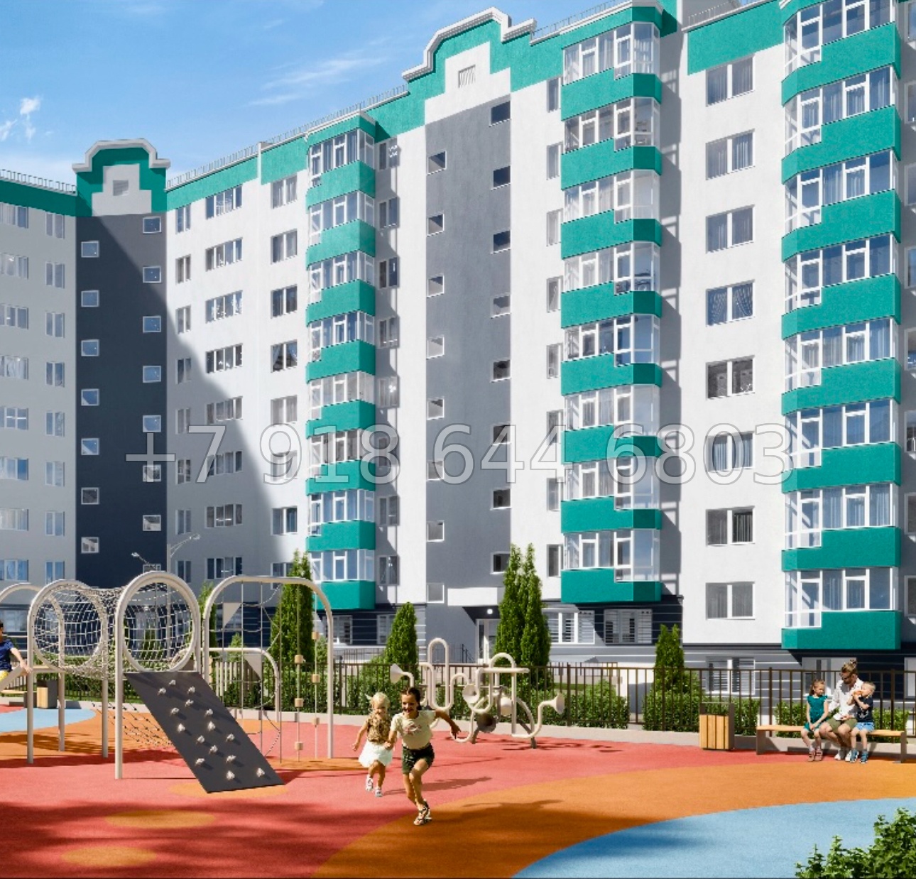 № 35 ю. ЖК Семейный Алушта  - миниатюра 4