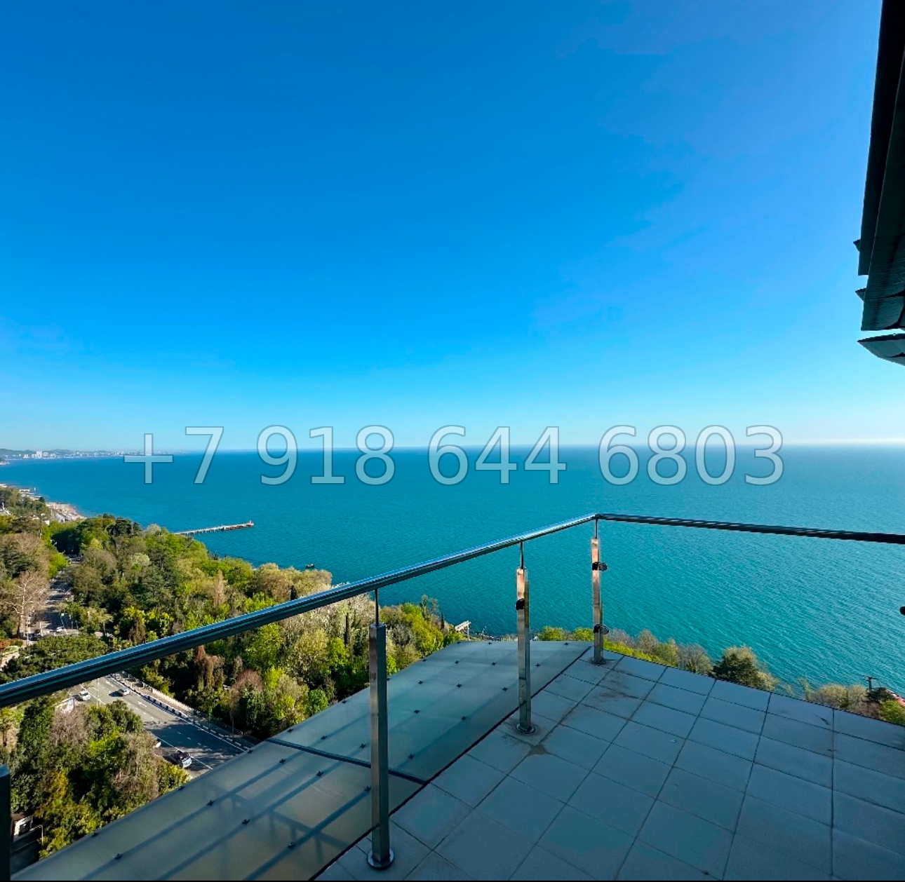 № 25е. Квартира с видом на море. Черновая. Центр Сочи - миниатюра 1