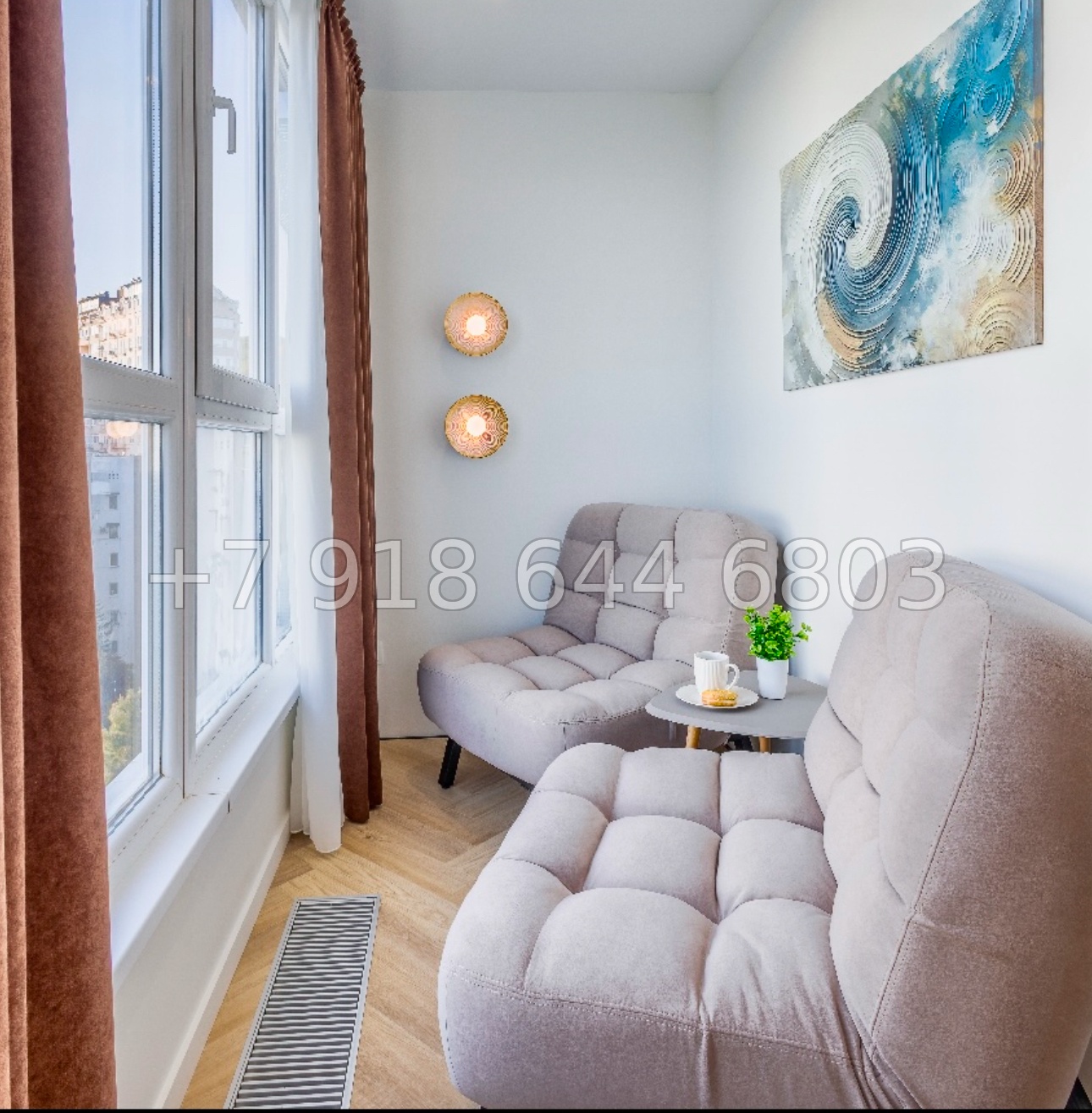 № 411 р. Квартира с видом на море в ЖК Южное море Сочи  - миниатюра 2