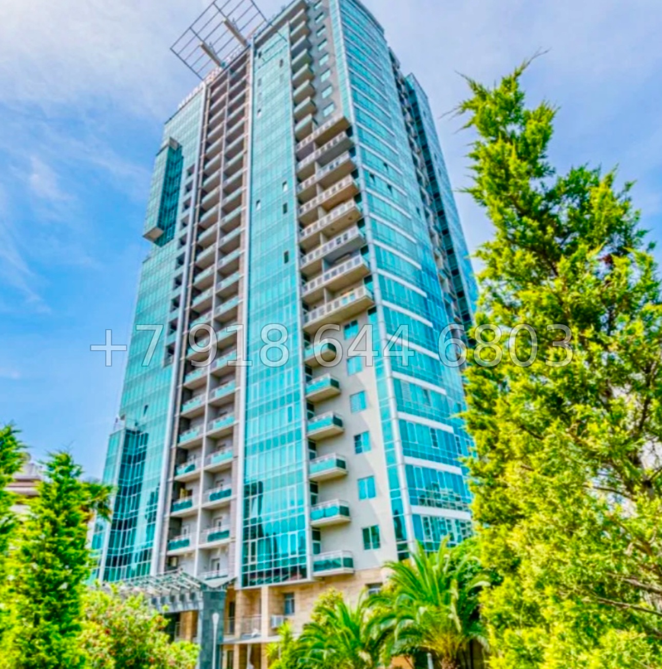 № 51 е. Квартира в центре города Сочи ЖК Миллениум Тауэр  - миниатюра 27