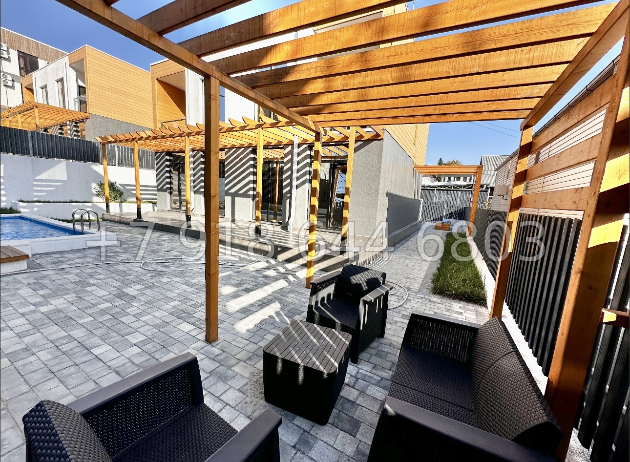 № 100 А. Дом с бассейном в Адлере  - миниатюра 9