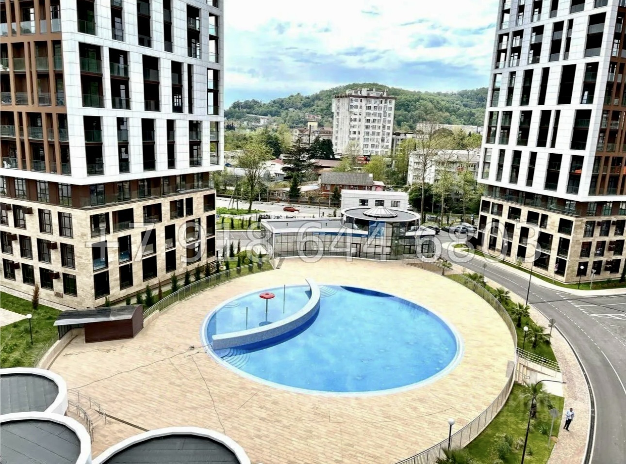 № 77р. Квартира в доме Бизнес класса. ЖК Аллея Парк Сочи Дагомыс  - миниатюра 17