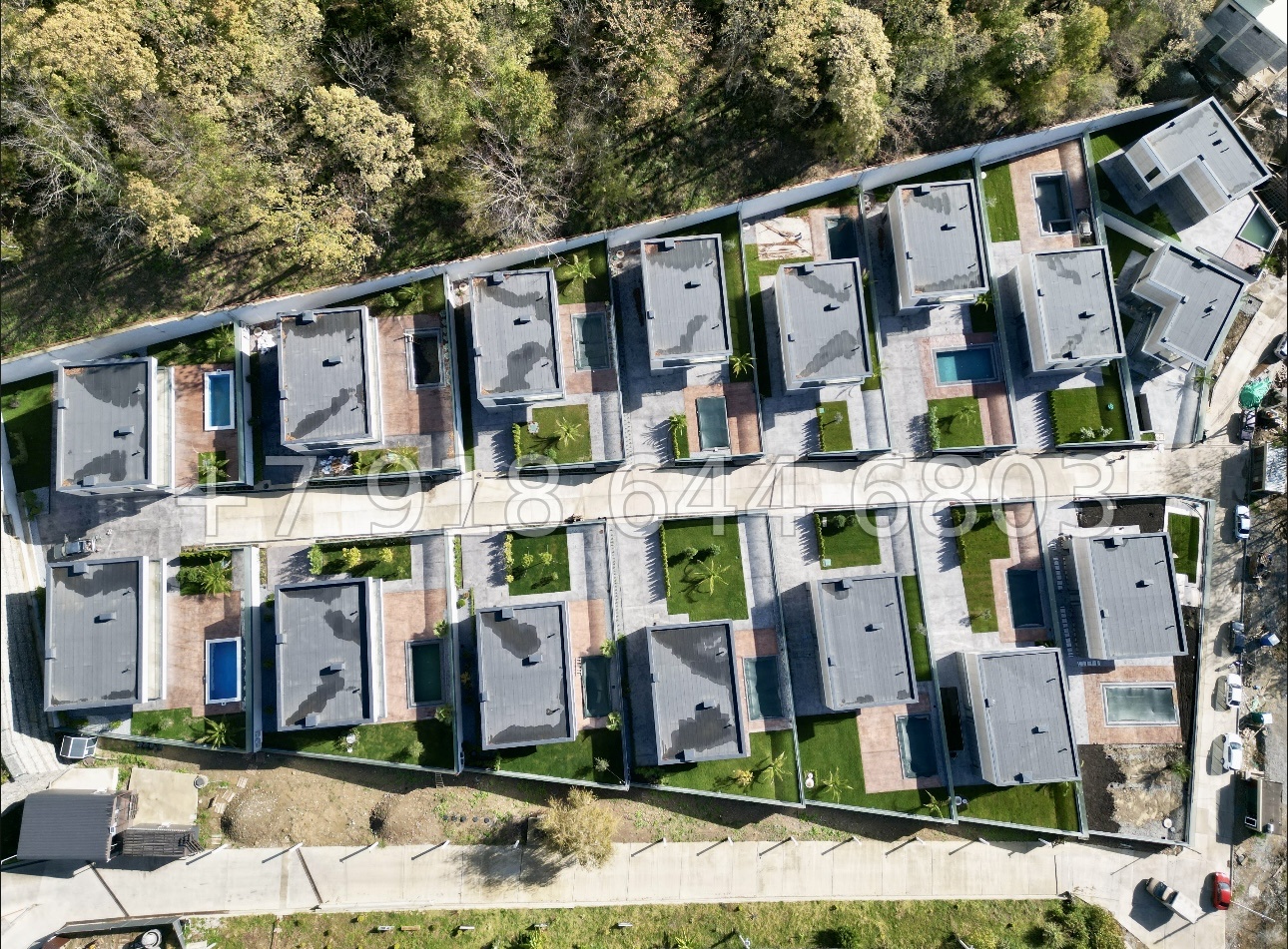 № 108 Б. Два последних дома в новом коттеджном посёлке в городе Сочи  - миниатюра 18