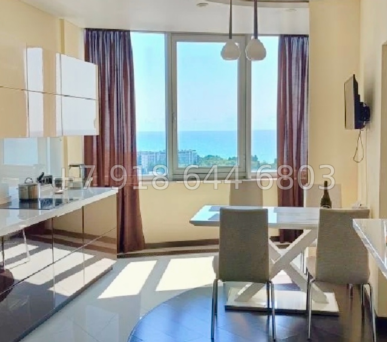 № 462 р. С видом на море квартира в Адлере  - миниатюра 7