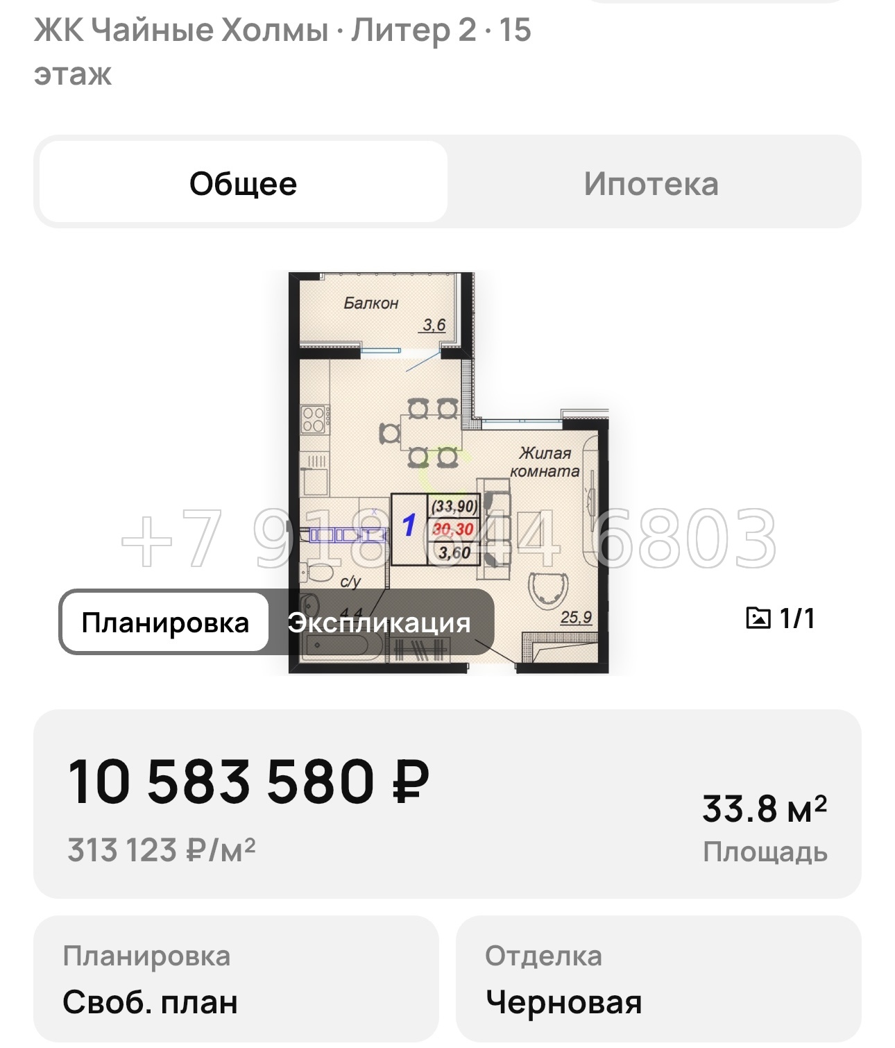 № 10. ЖК Чайные Холмы Сочи Дагомыс  - миниатюра 49
