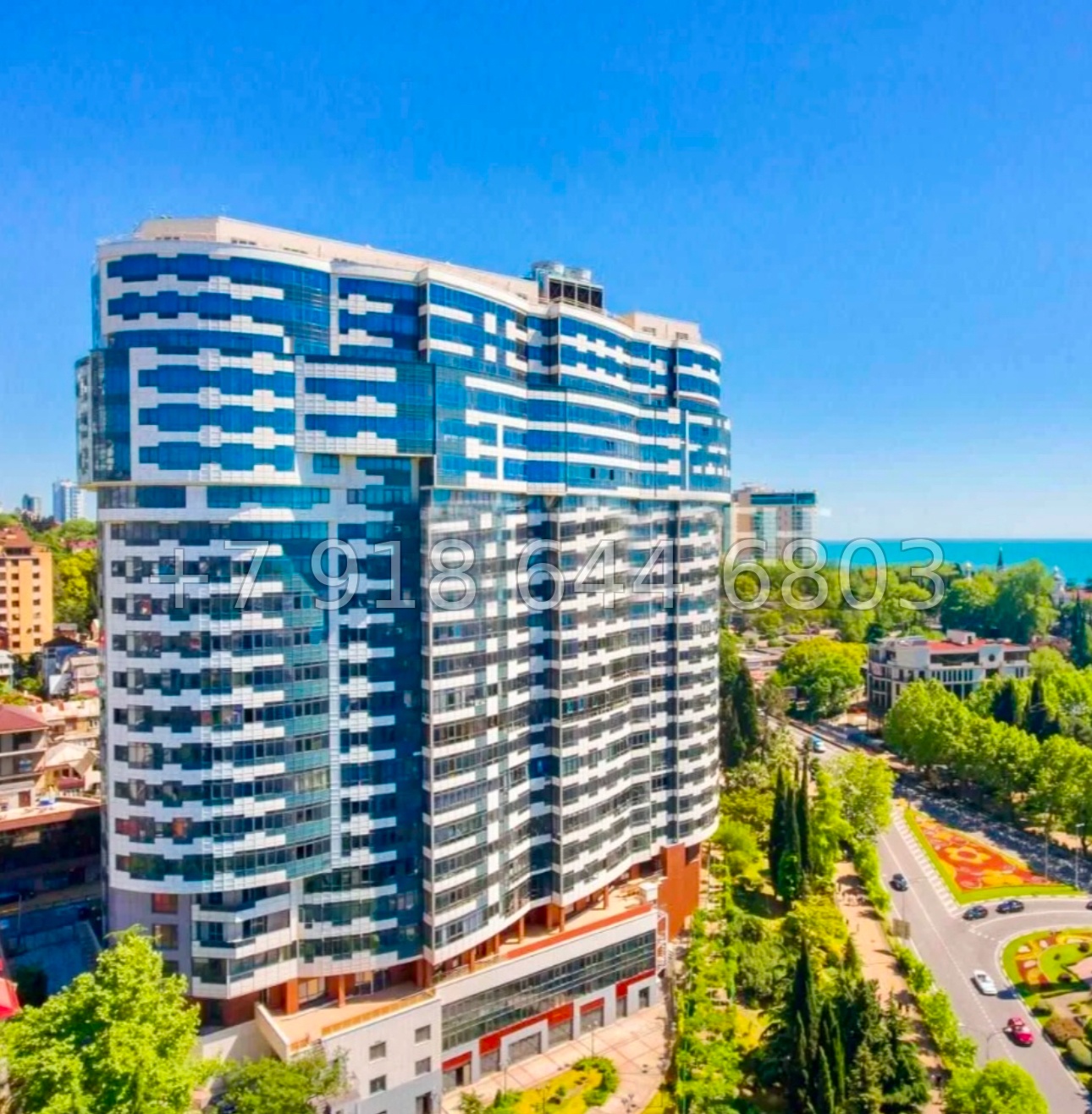 № 44 е. Квартира в ЖК Красная Площадь Сочи  - миниатюра 1