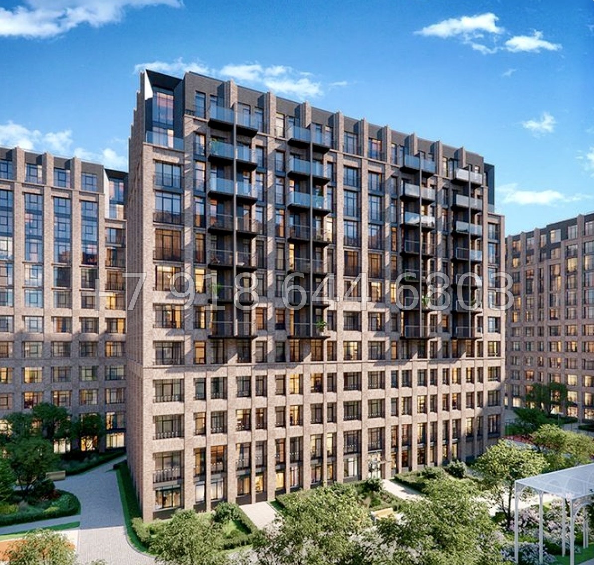 № 60 в. Метро Горный Институт. Метро Василеостровская. ЖК Ассамблея Санкт Петербург  - миниатюра 1