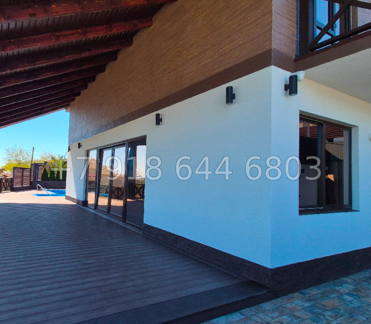 № 247 в. Дом с бассейном в Адлере  - миниатюра 25