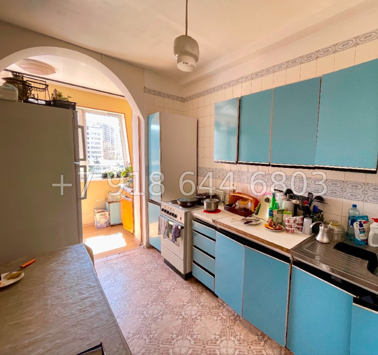 № 543 р. Трёхкомнатная Квартира в Дагомысе  - миниатюра 11