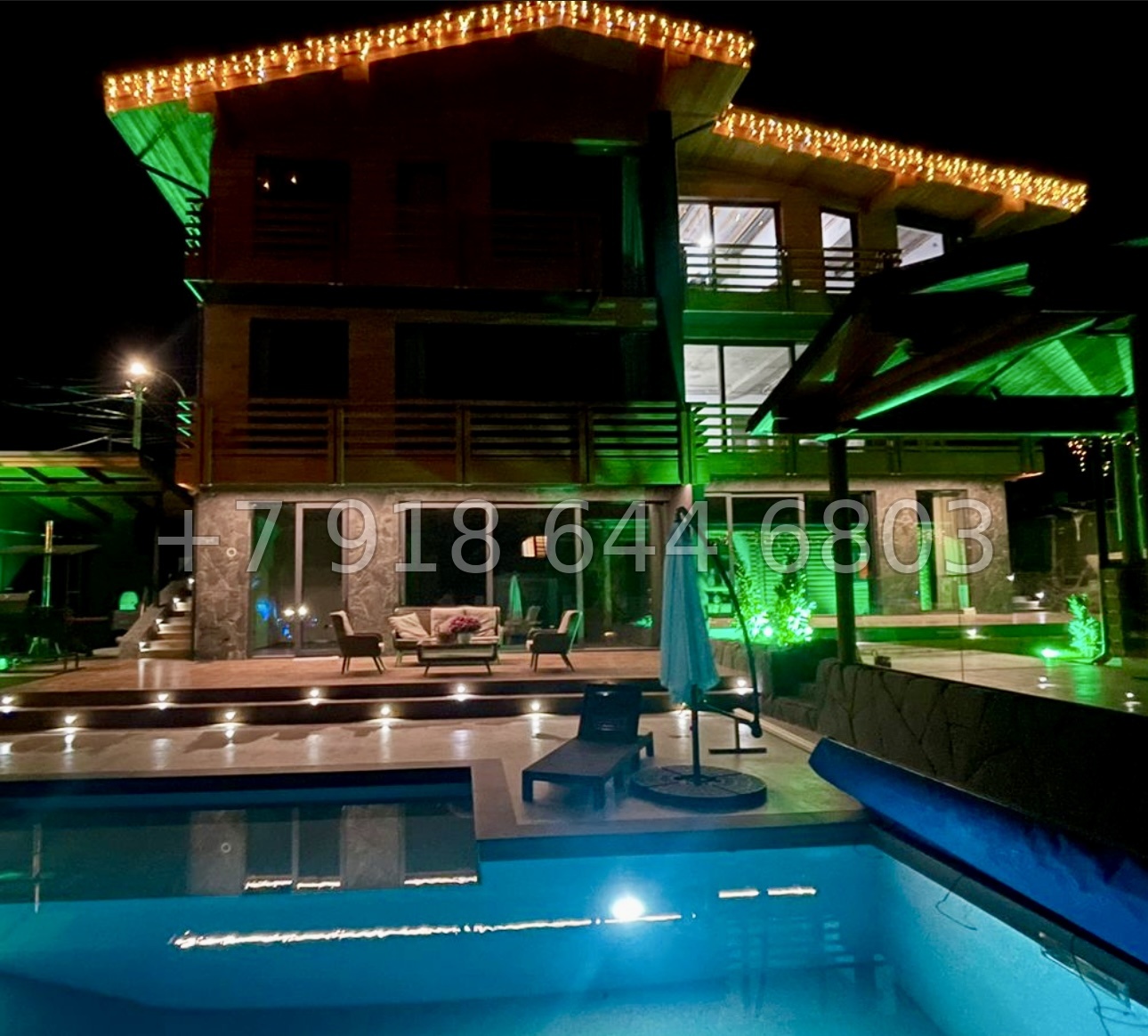 № 9 Д. Дом на Красной Поляне с бассейном  - миниатюра 4