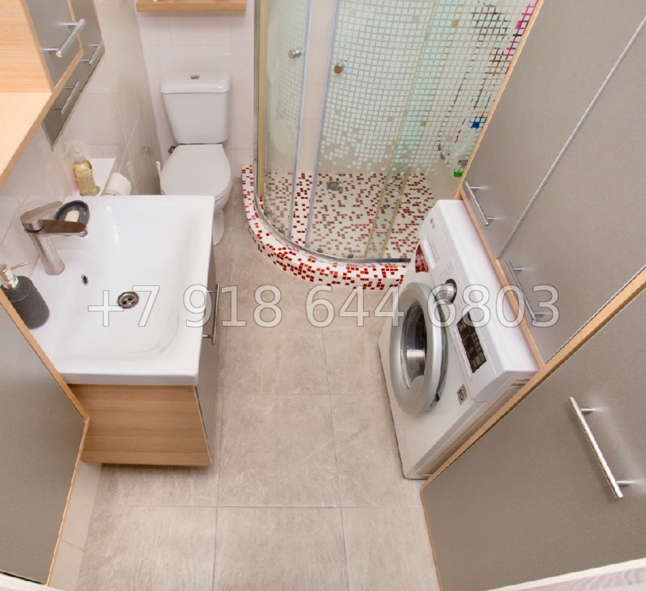 № 111 п. Квартира на первой береговой линии на море в Адлере  - миниатюра 18