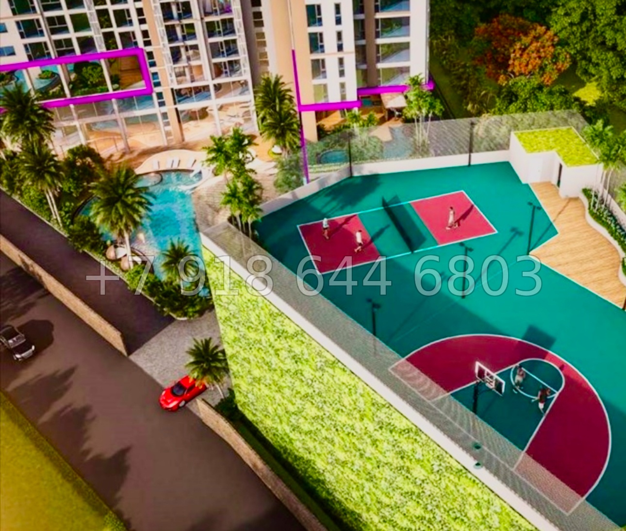 № 12. The Riviera Santa Monica Riviera Group Джомтьен пляж р-н - миниатюра 9
