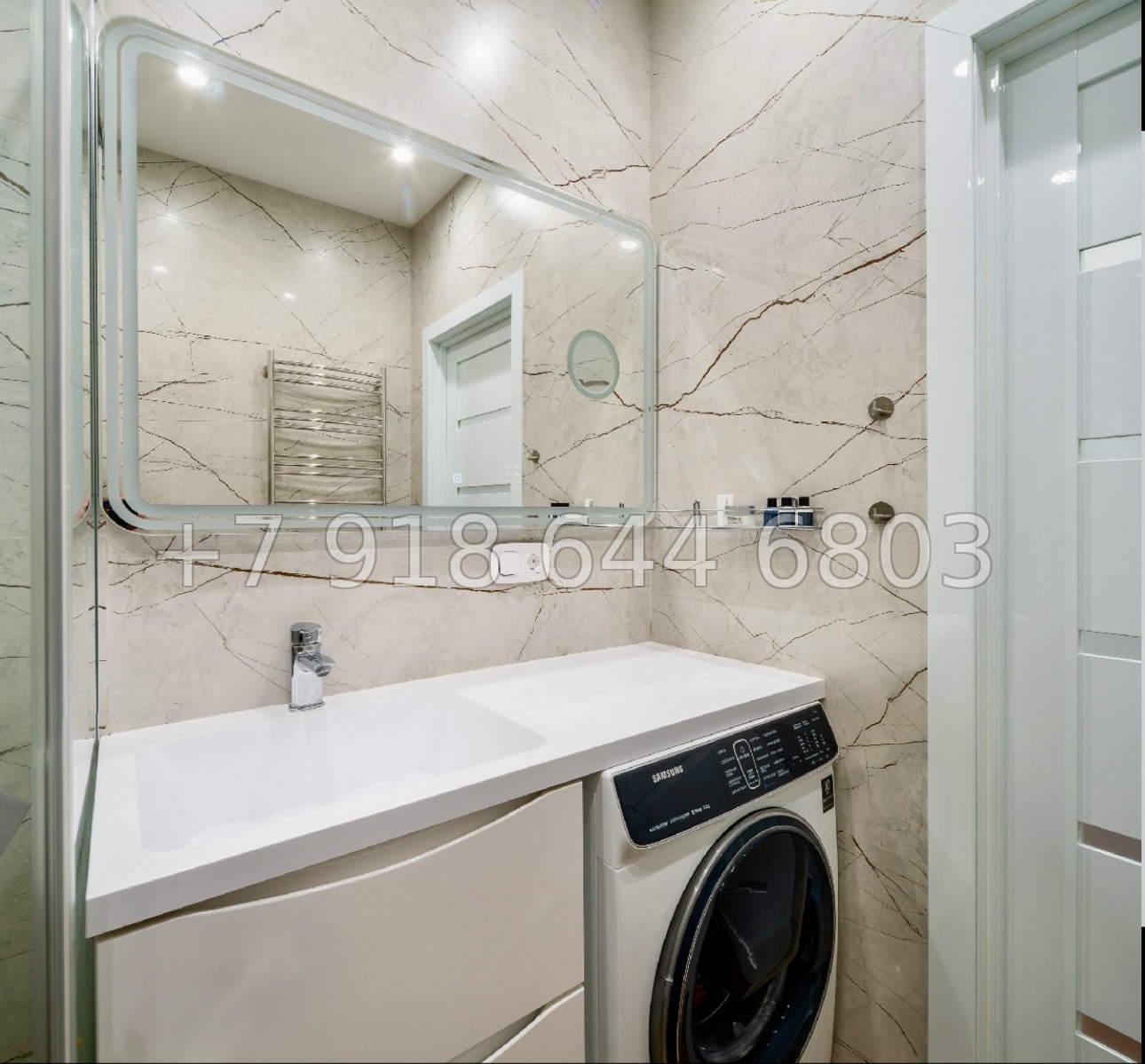 № 477 р. Квартира с видом на море в Сочи и с бассейном  - миниатюра 45