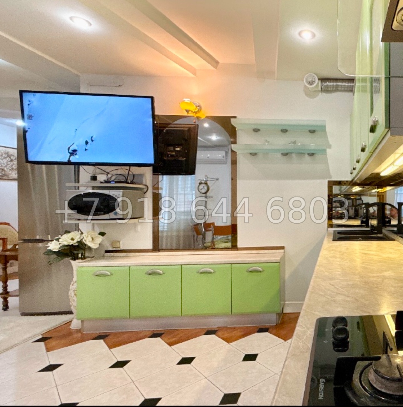 № 424 р. Большая двухкомнатная квартира в Сочи  - миниатюра 19