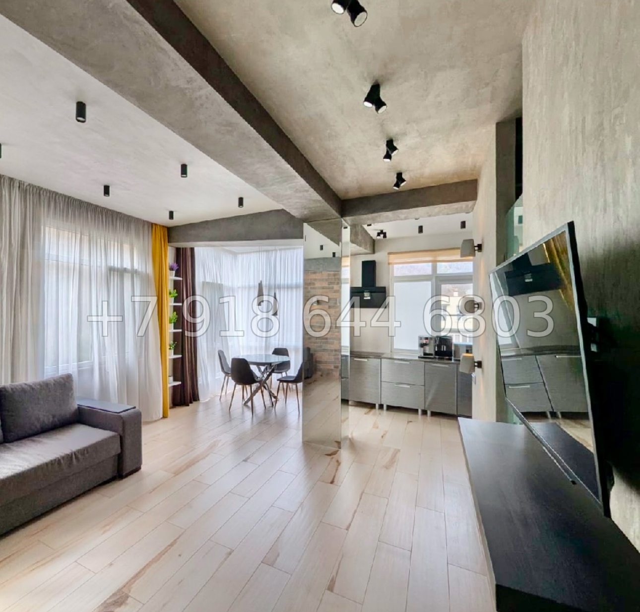 № 287 р. Стильная квартира в Сочи Кудепста - миниатюра 5