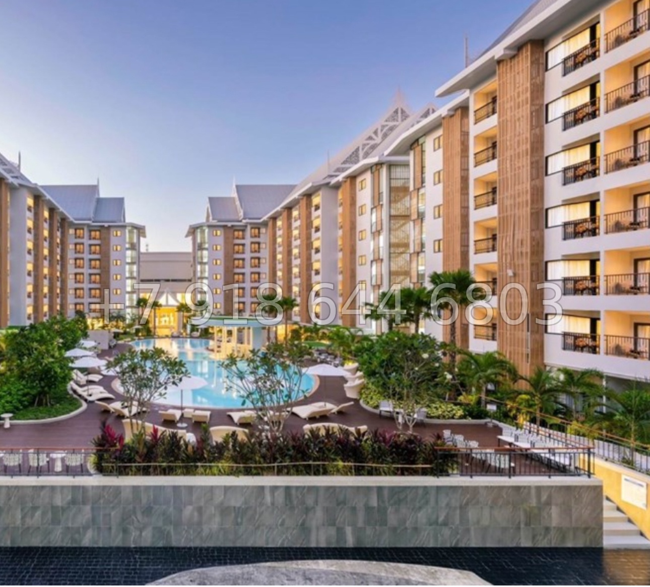 № 13. Wyndham Jomtien Pattaya Siam Inter World Asset Co.LTD Джомтьен пляж р-н - миниатюра 7