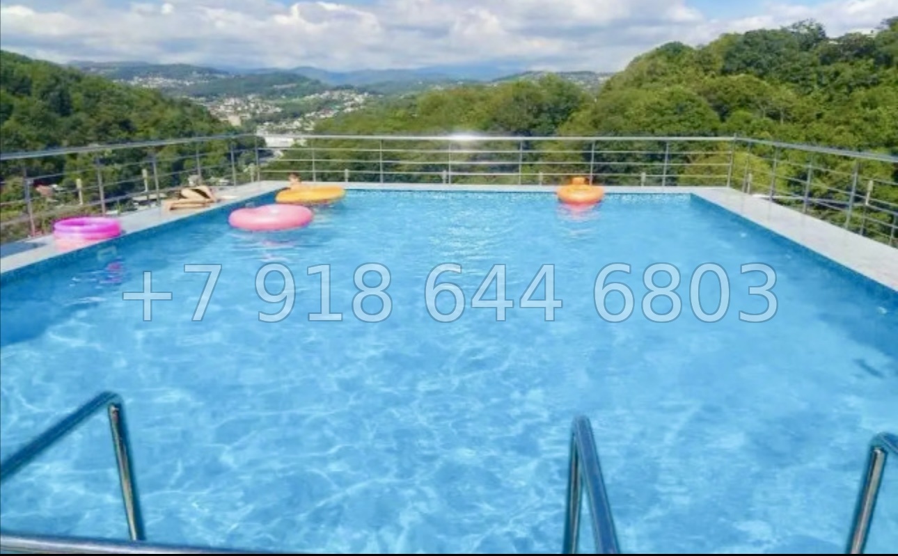 № 174 р. Квартира с бассейном на крыше в Сочи у моря - миниатюра 25
