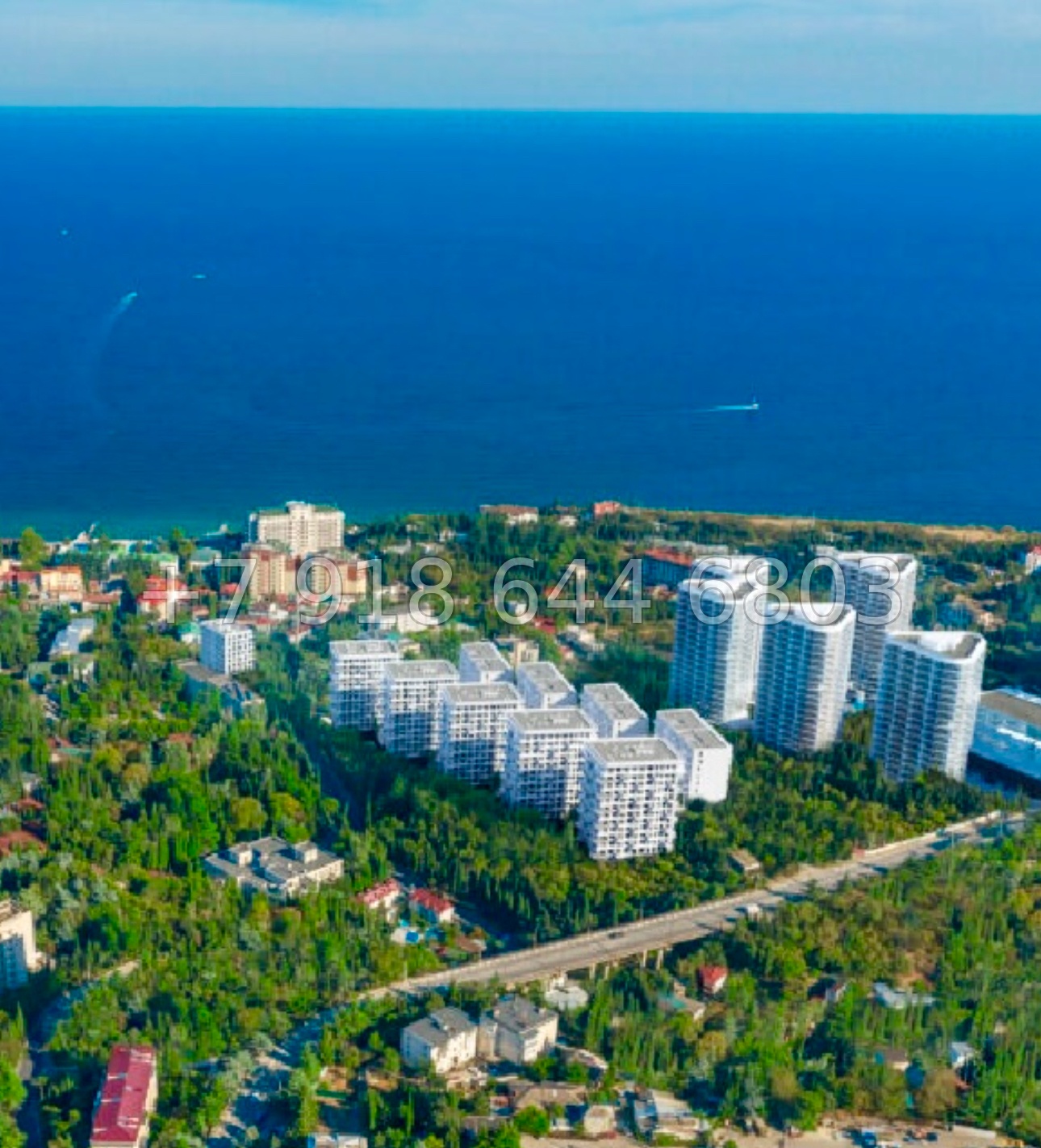 № 6ю. Квартиры у моря в Алуште. Дома Бизнес класса. ЖК Парковая Резиденция  - миниатюра 3