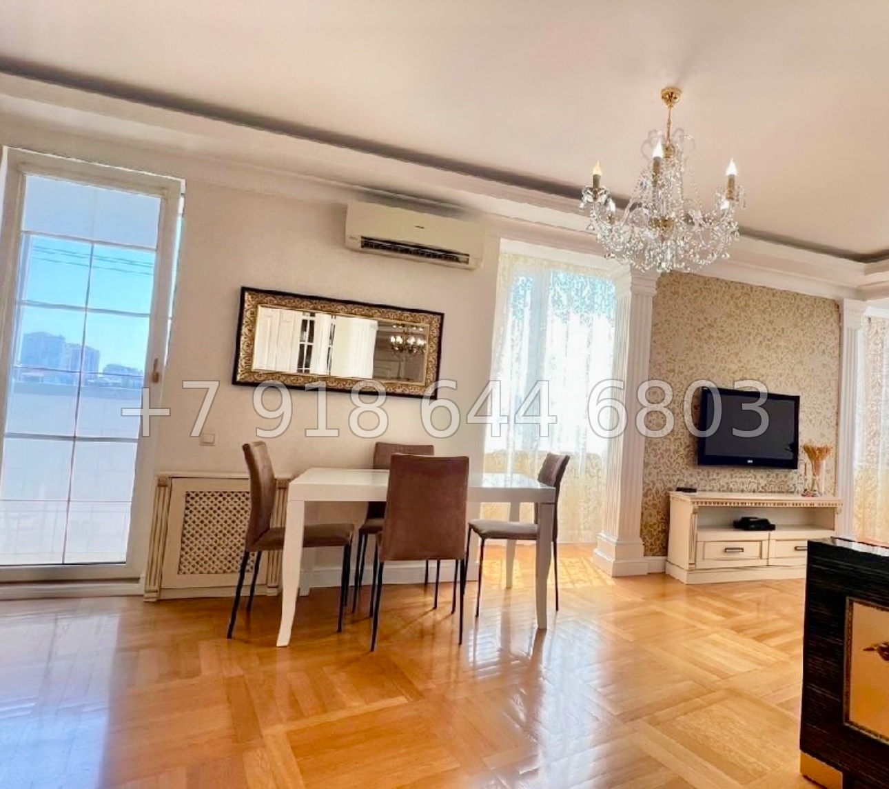 № 567 р. Трёхкомнатная Квартира в центре города Сочи  - миниатюра 4