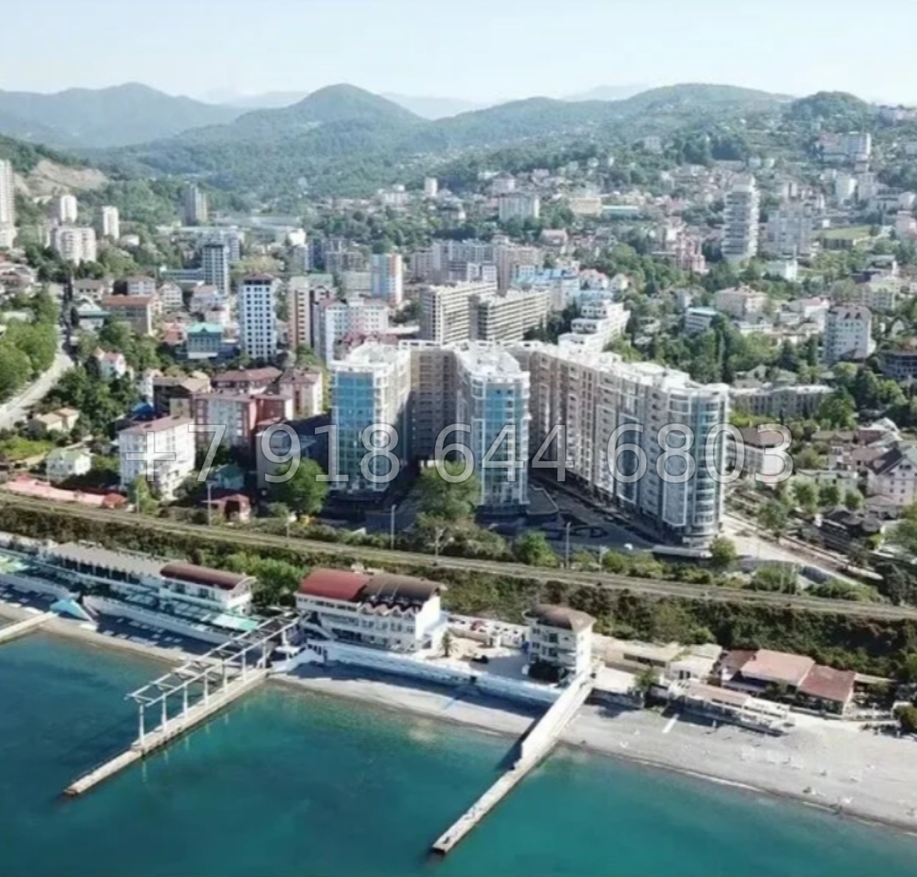 № 230 р. Квартира у моря с сауной в Сочи ЖК Посейдон  - миниатюра 14