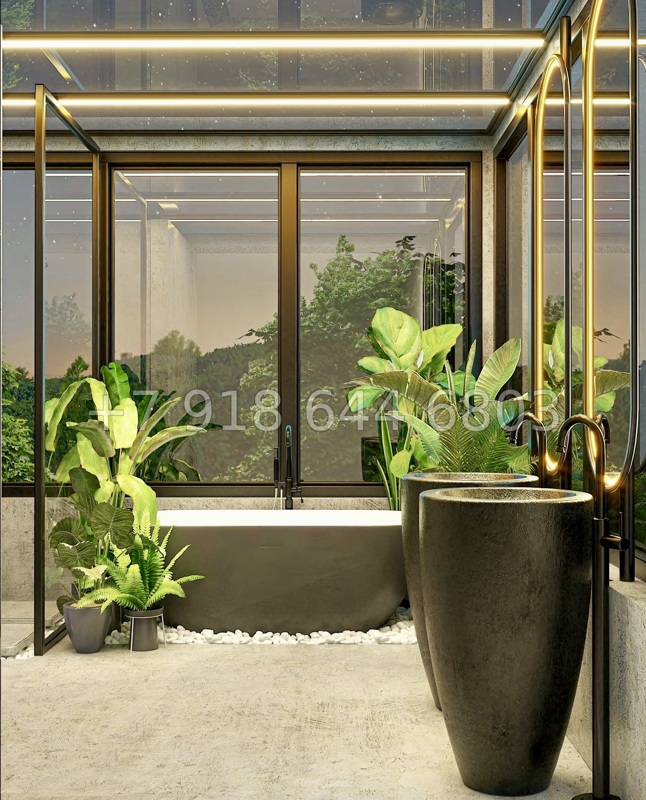 № 40 м. Дом с бассейном по дороге на Красную Поляну  - миниатюра 10