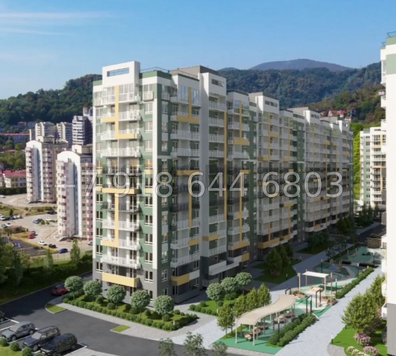 № 500 р. ЖК Флора Сочи. Квартира в Кудепсте  - миниатюра 29