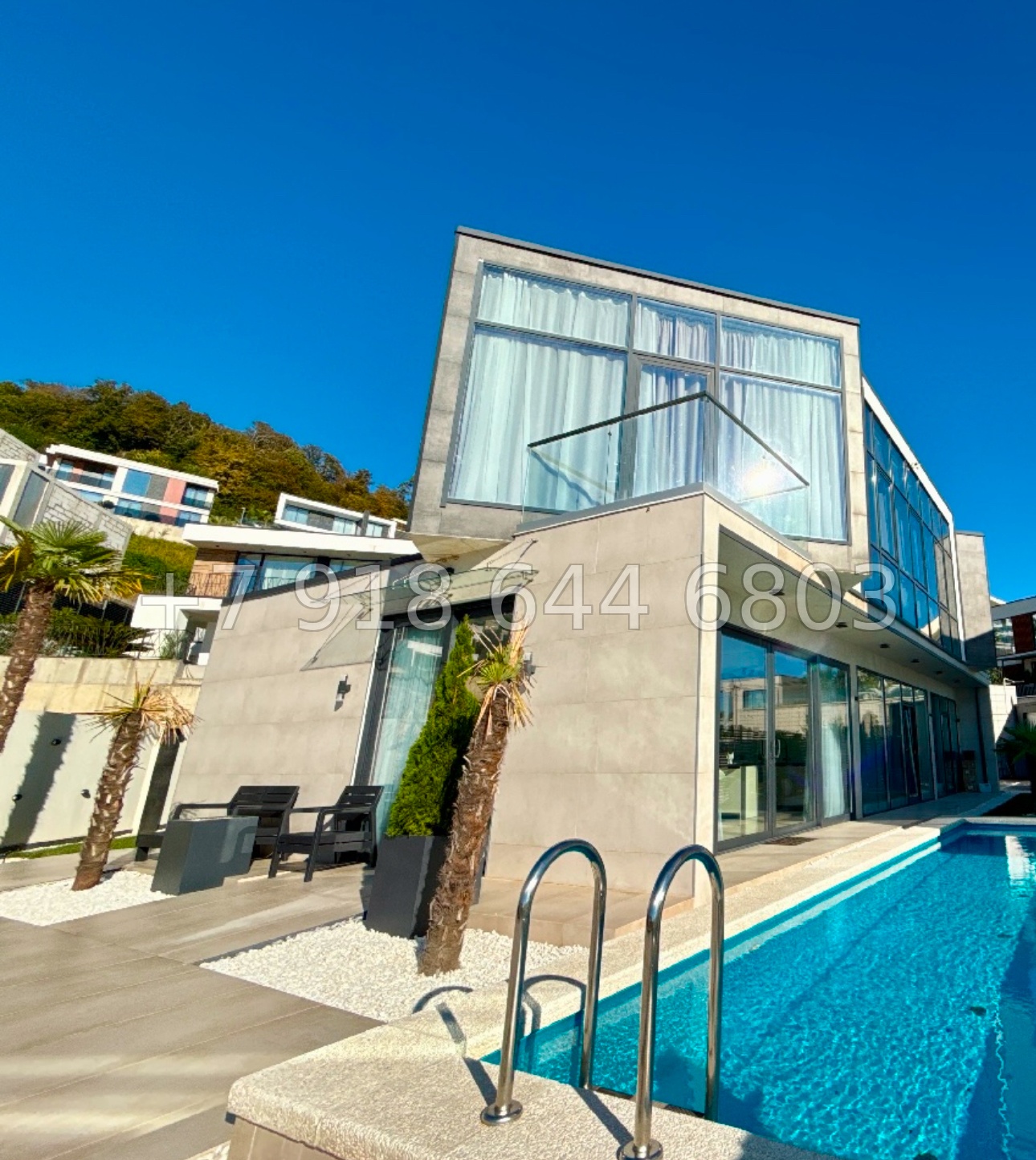 № 33в. Дом Хайтек с прекрасным видом на Чёрное море в Сочи  - миниатюра 5