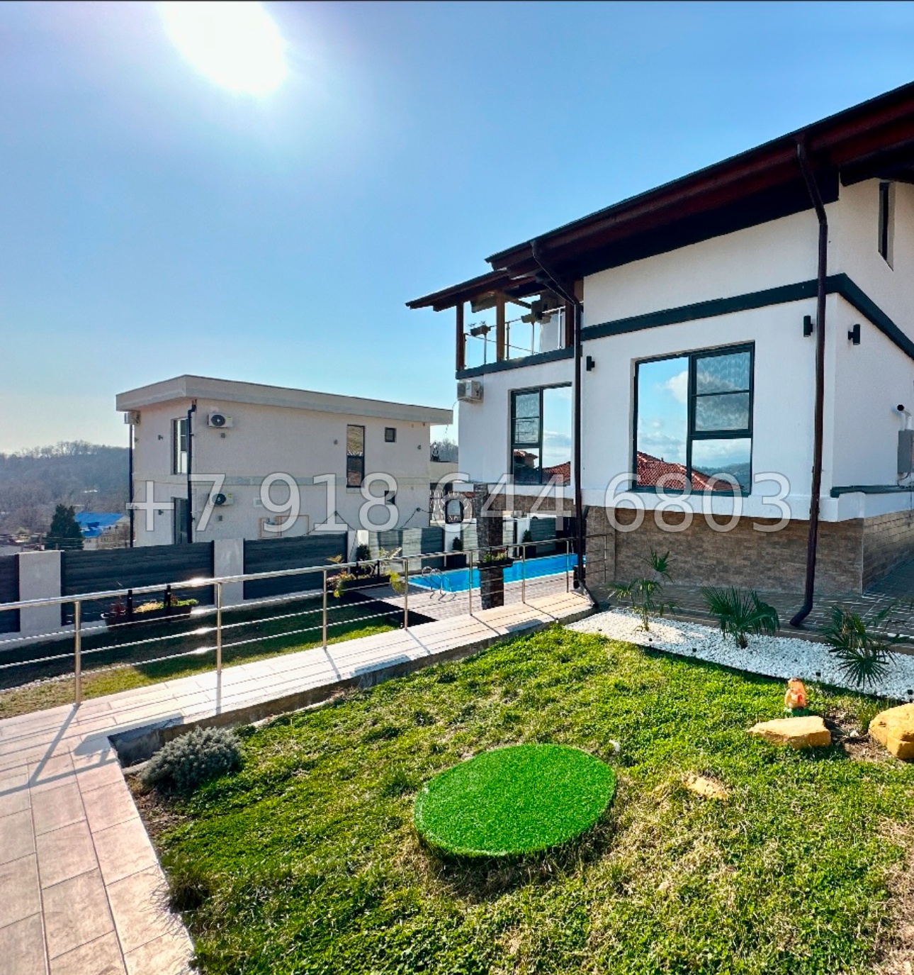 № 221 Б. Дом с бассейном в Сочи Каштаны  - миниатюра 8