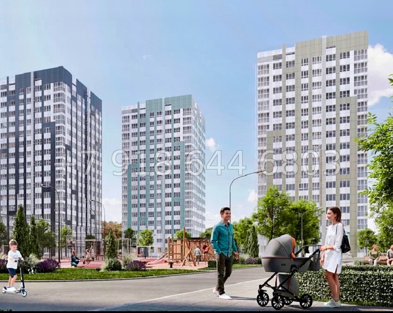 № 4ю. Бизнес класс. Квартиры в Столице Крыма. ЖК Прогресс Симферополь - миниатюра 42