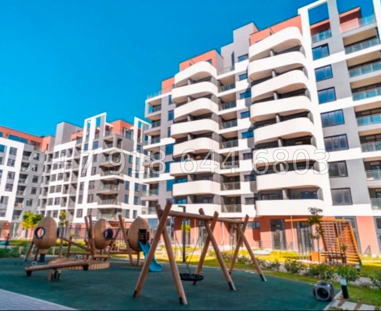 № 3г. Квартира на море в Евпатории ЖК Розовое озеро  - миниатюра 1