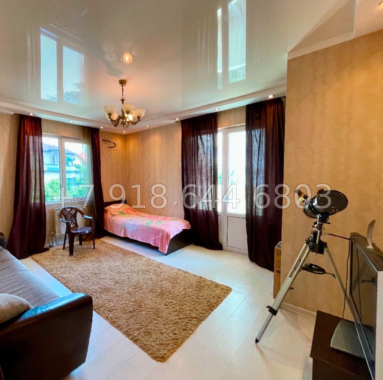 № 240 р. Трёхкомнатная Квартира в Сочи ЖК Бригантина  - миниатюра 13