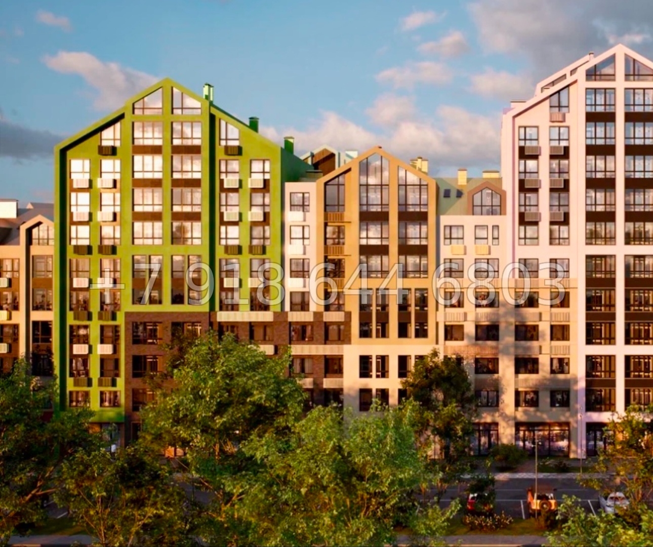 № 12ю. Мой любимый ЖК в Крыму на море ЖК Мойнако Ривьера  - миниатюра 18