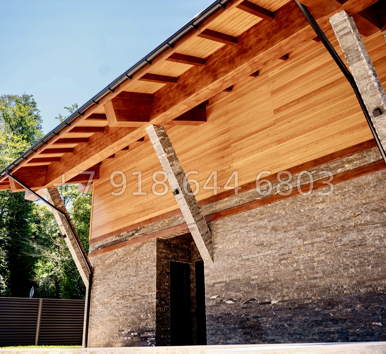 № 25В. Роскошный дом из бруса в городе Сочи с бассейном  - миниатюра 24