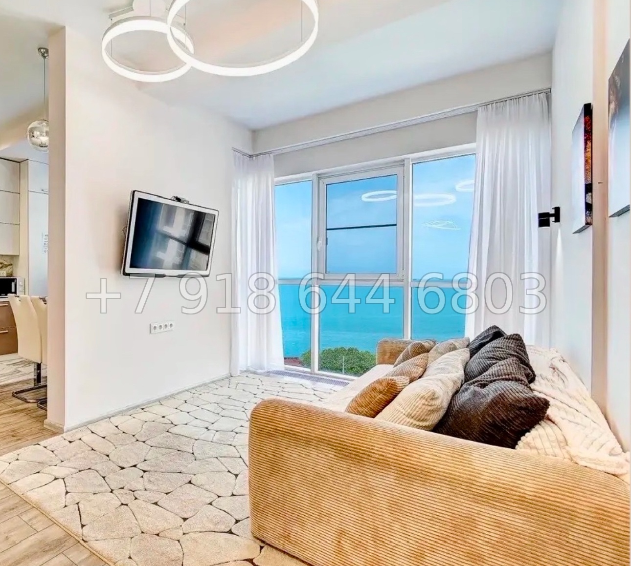 № 277 р. До моря 100 метров. Квартира в Сочи ЖК Посейдон  - миниатюра 1